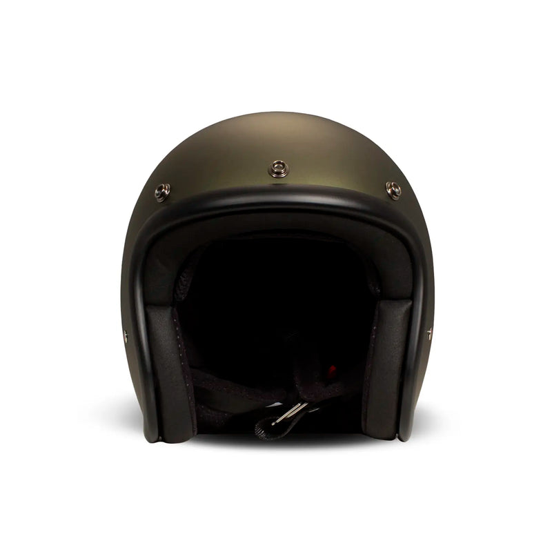 DMD Retro Metallic Open Motorcycle Helmet