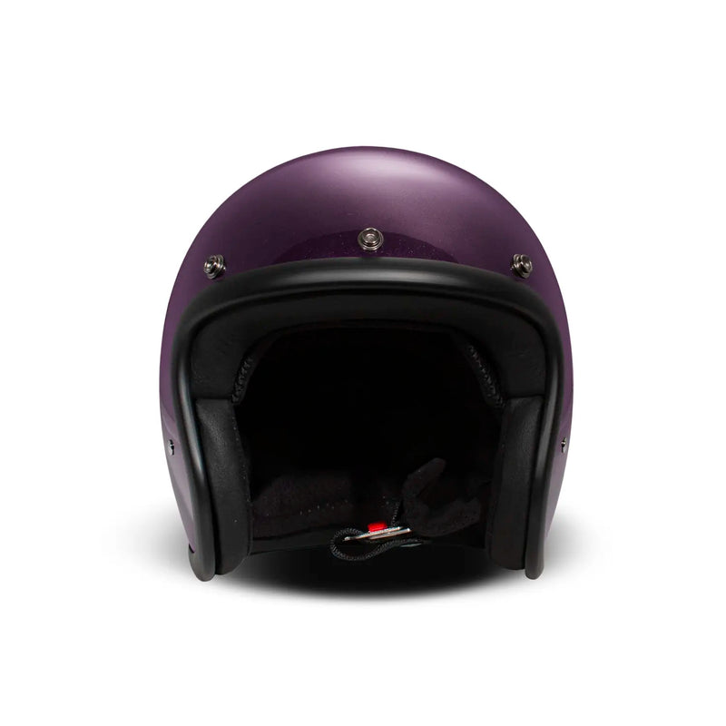 DMD Retro Metallic Open Motorcycle Helmet