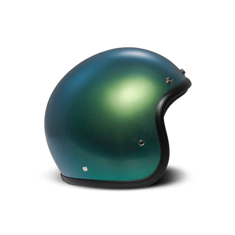 DMD Retro Metallic Open Motorcycle Helmet
