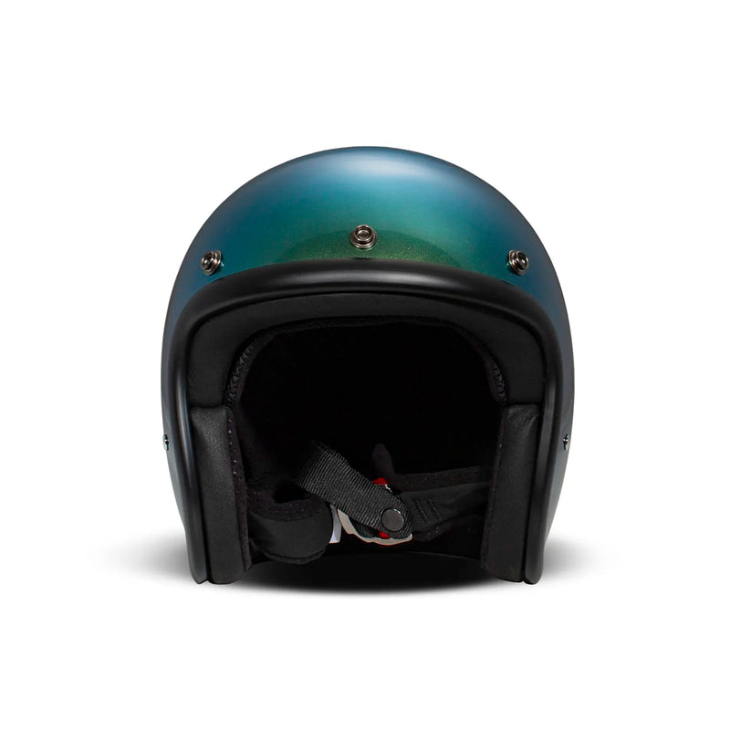 DMD Retro Metallic Open Motorcycle Helmet