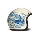 DMD Retro Graphic Open Motorcycle Helmet