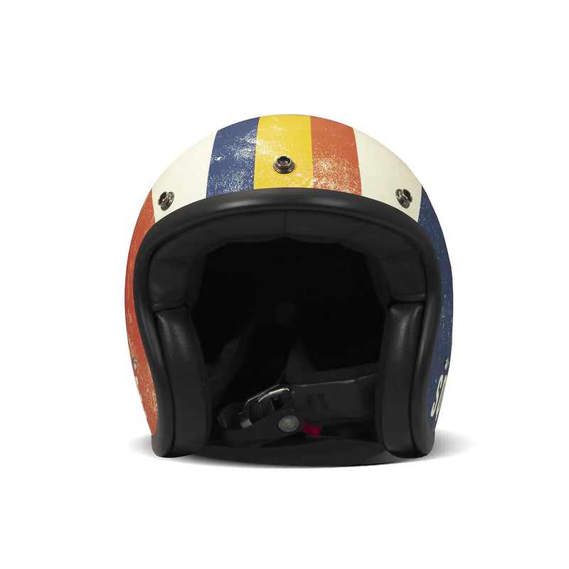 DMD Retro Graphic Open Motorcycle Helmet