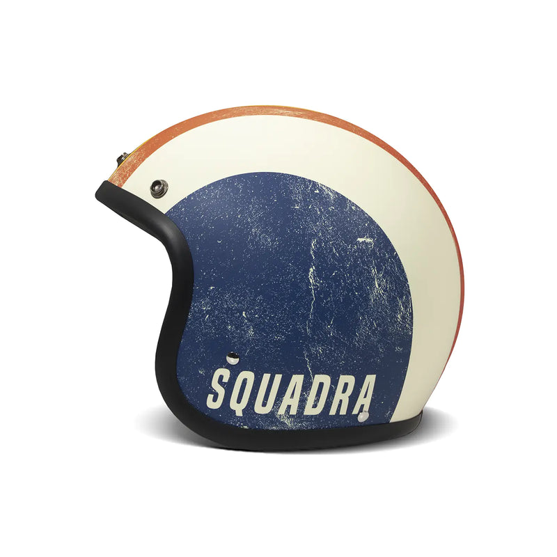 DMD Retro Graphic Open Motorcycle Helmet