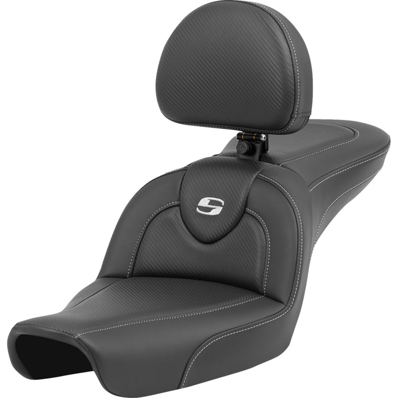Saddlemen Roadsofa Plain Seat for Harley