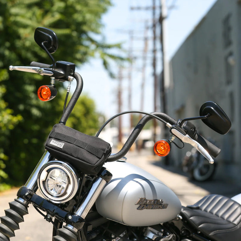 Thrashin Supply Motorcycle Handlebar Bag Utility