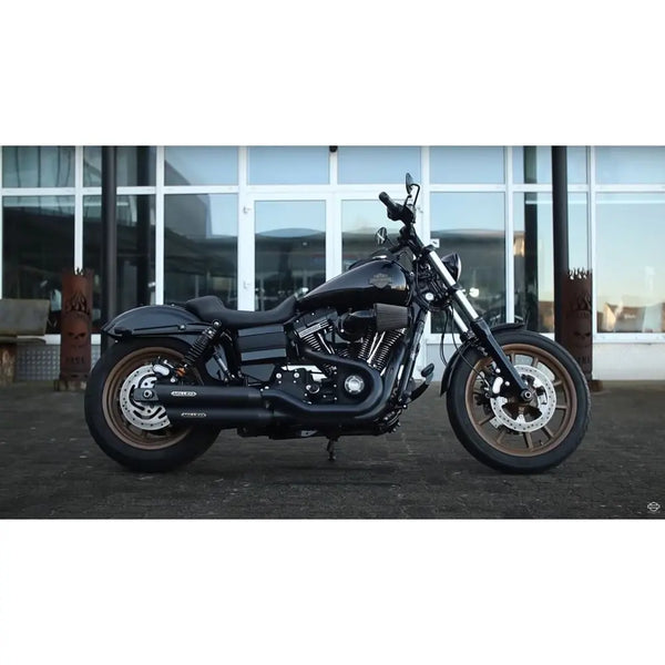 Miller Dakota Euro 3 Slip-On Mufflers for Harley