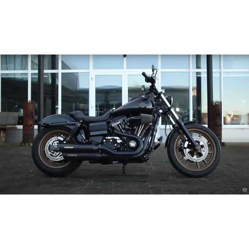Miller Dakota Euro 3 Slip-On Mufflers for Harley