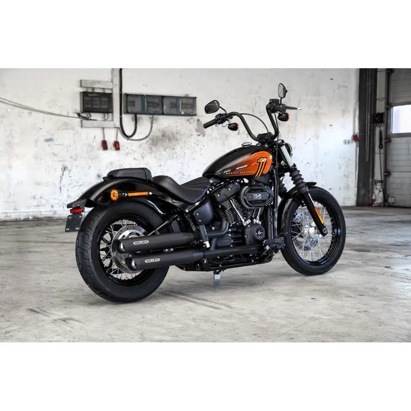 Miller Independence Euro 4 Slip-On Mufflers for Harley