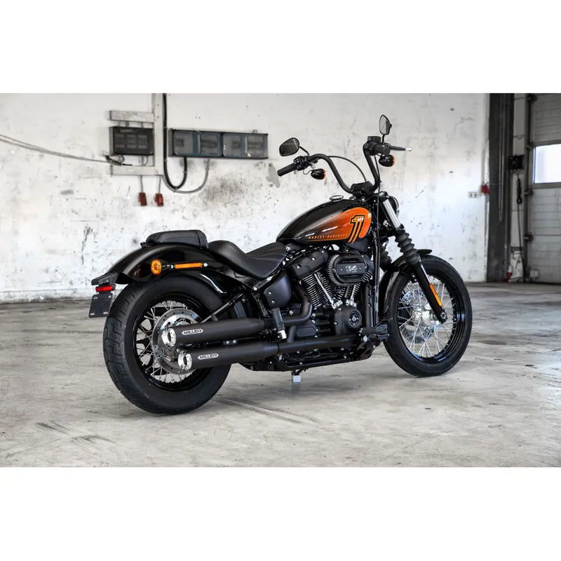 Miller Independence Euro 4 Slip-On Mufflers for Harley