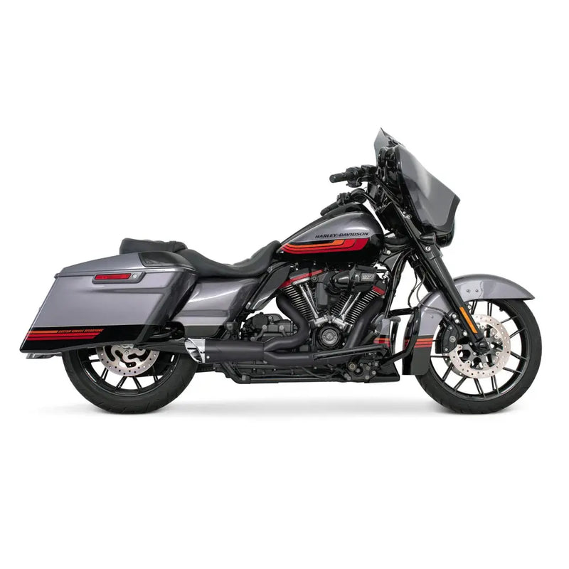 Freedom Performance Shorty Combat 2-into-1 Exhaust for Harley