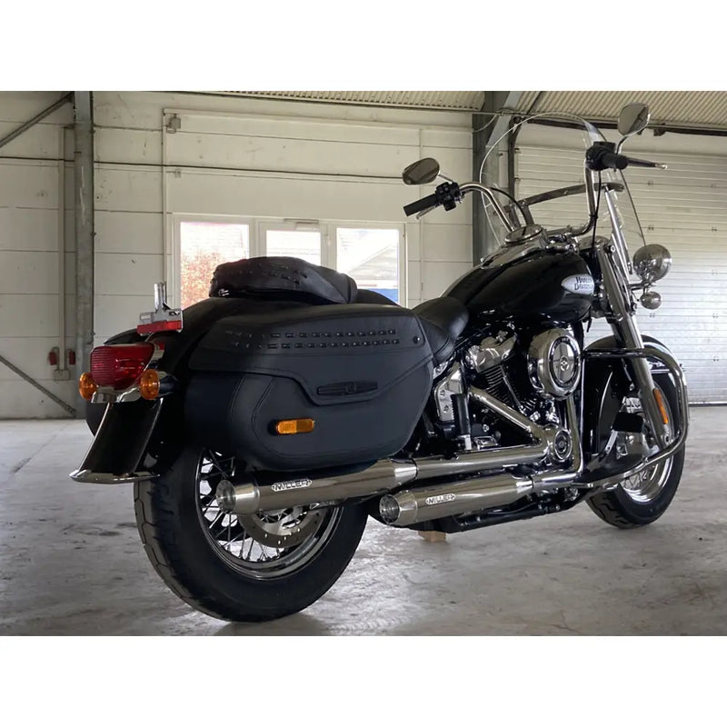 Miller Destiny Euro 5 Slip-On Mufflers for Harley