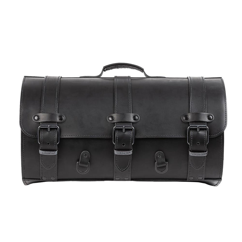 Ledrie Universal Leather Motorcycle Suitcase