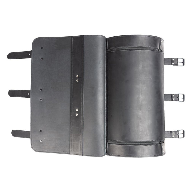 Ledrie Universal Leather Motorcycle Suitcase