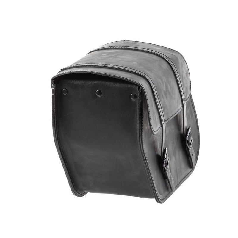 Ledrie Reinforced Rigid Leather 24L Motorcycle Saddlebag Set