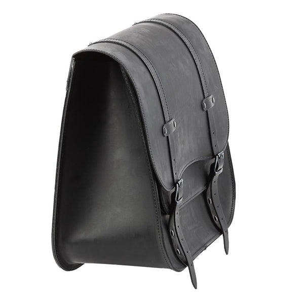 Ledrie Classic Leather Motorcycle Saddlebag 30L