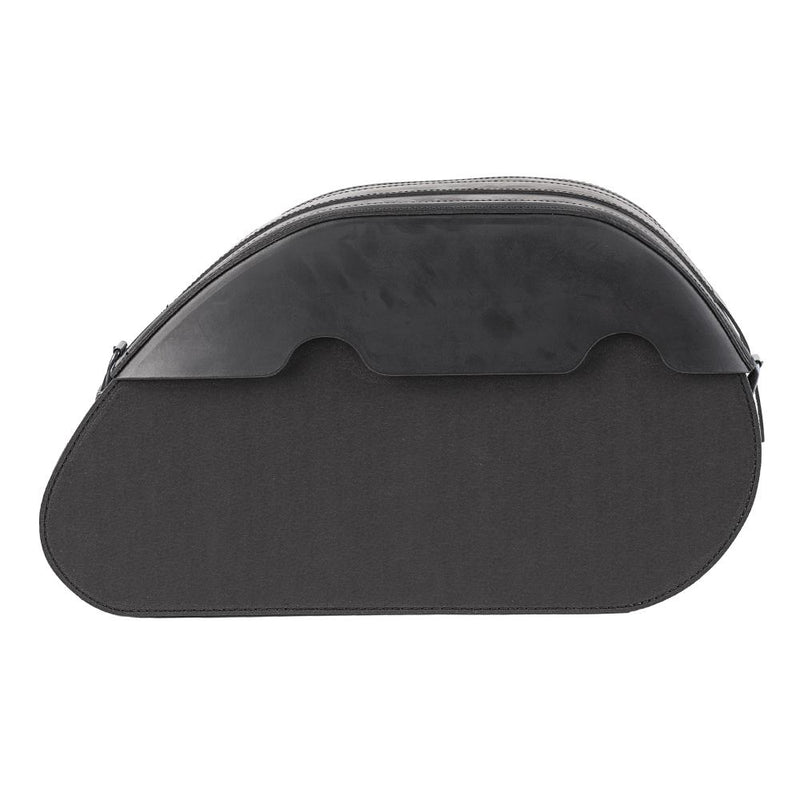 Ledrie Reinforced Rigid Leather 54L Motorcycle Saddlebag Set