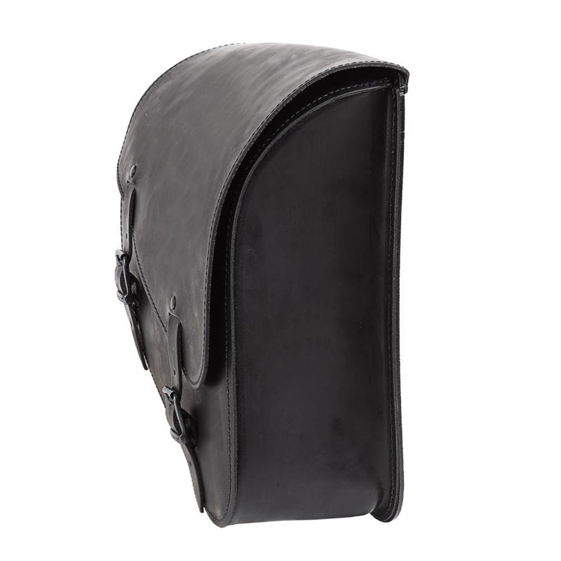 Ledrie Large Black Frame Bag for Harley