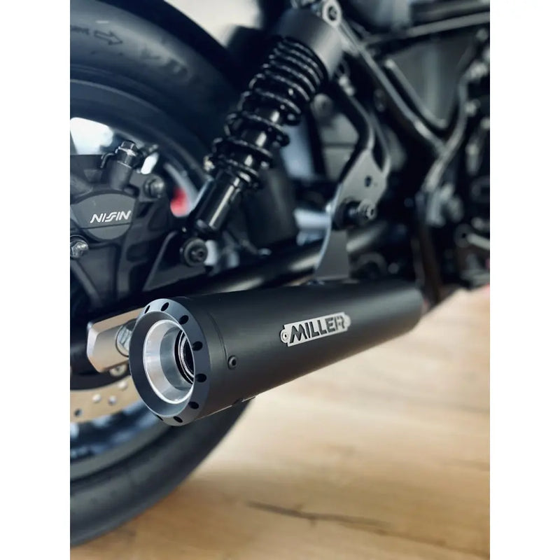Miller Custom Euro 4/ 5 Slip-On Muffler for Honda