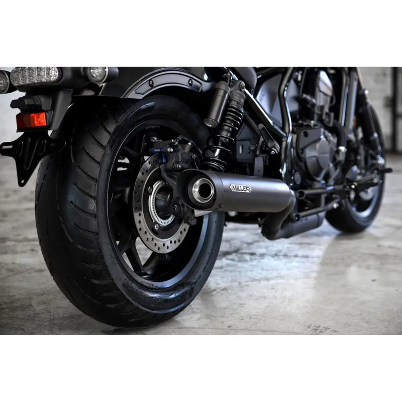 Miller Breaker Euro 5 Slip-On Muffler for Honda