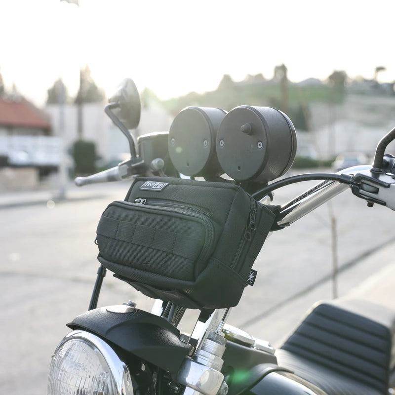 Thrashin Supply Motorcycle Handlebar Bag Plus