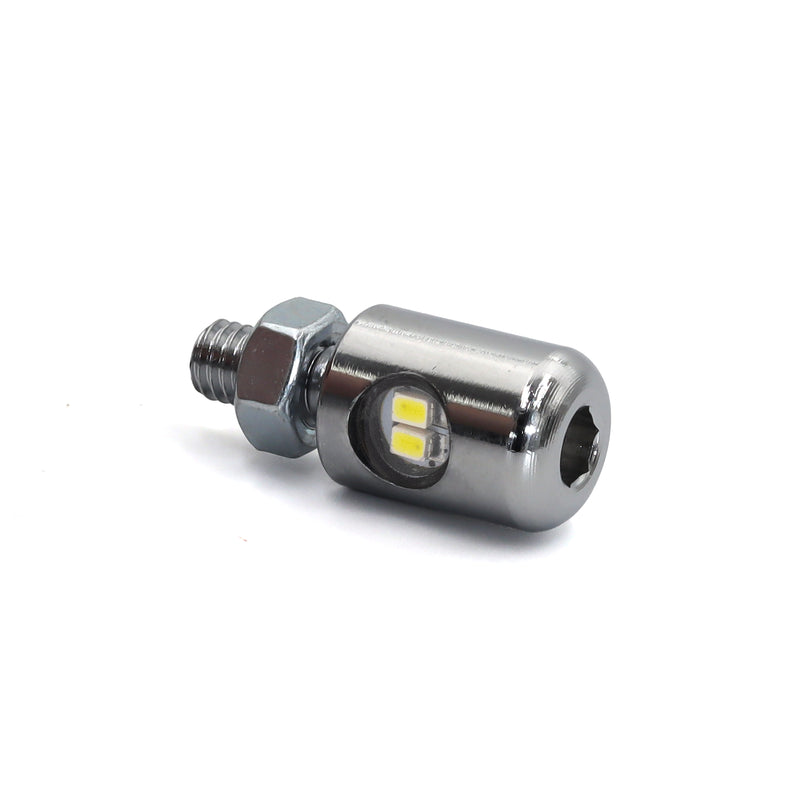 SMP M6 Mini LED Motorcycle License Plate Light Bolt