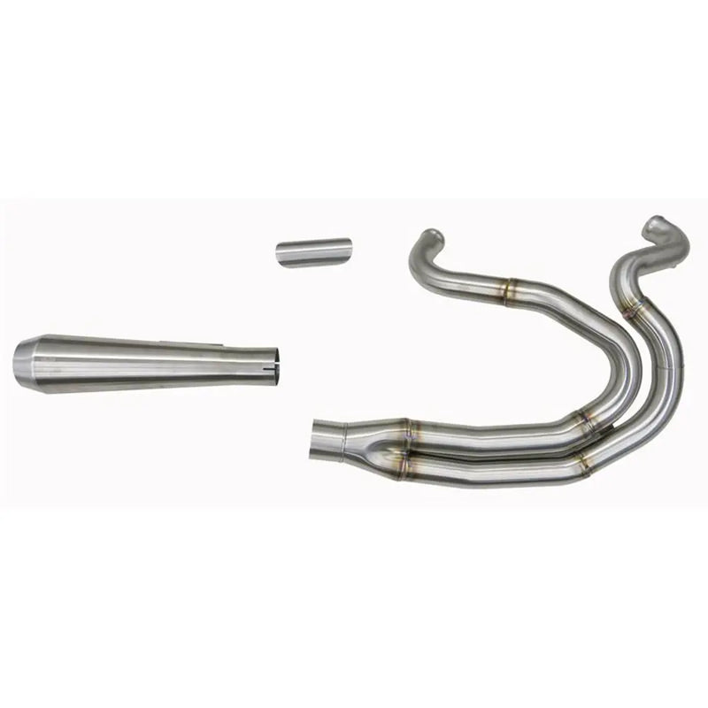 Bassani Road Rage Three Step 2-into-1 Stainless Exhaust System for Harley