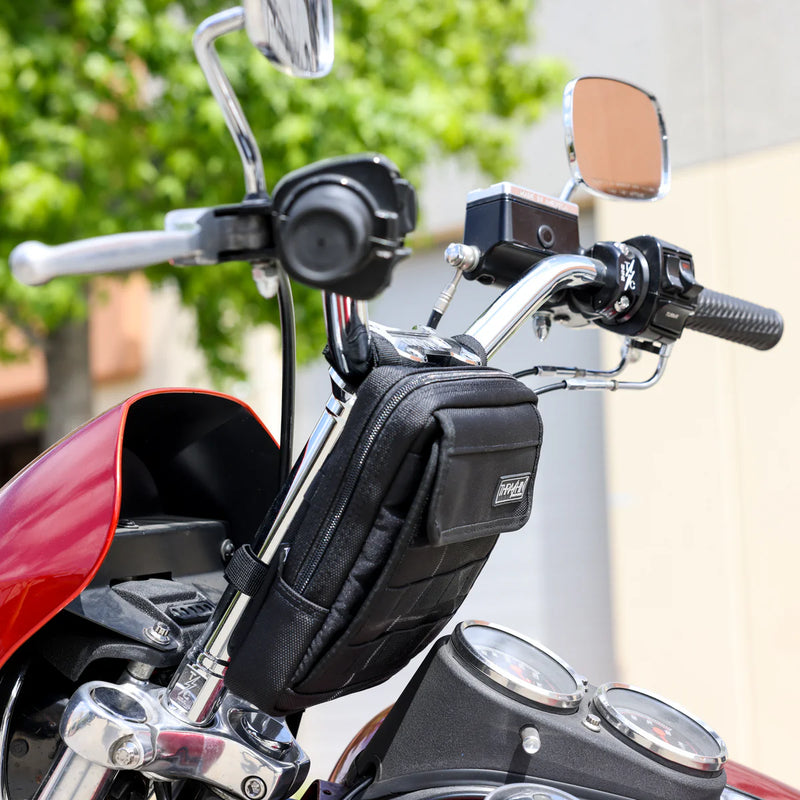 Thrashin Supply Motorcycle Handlebar Bag Slim