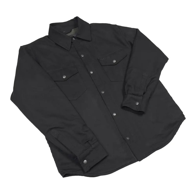 Cavalero Blackout Kevlar Motorcycle Riding Shirt