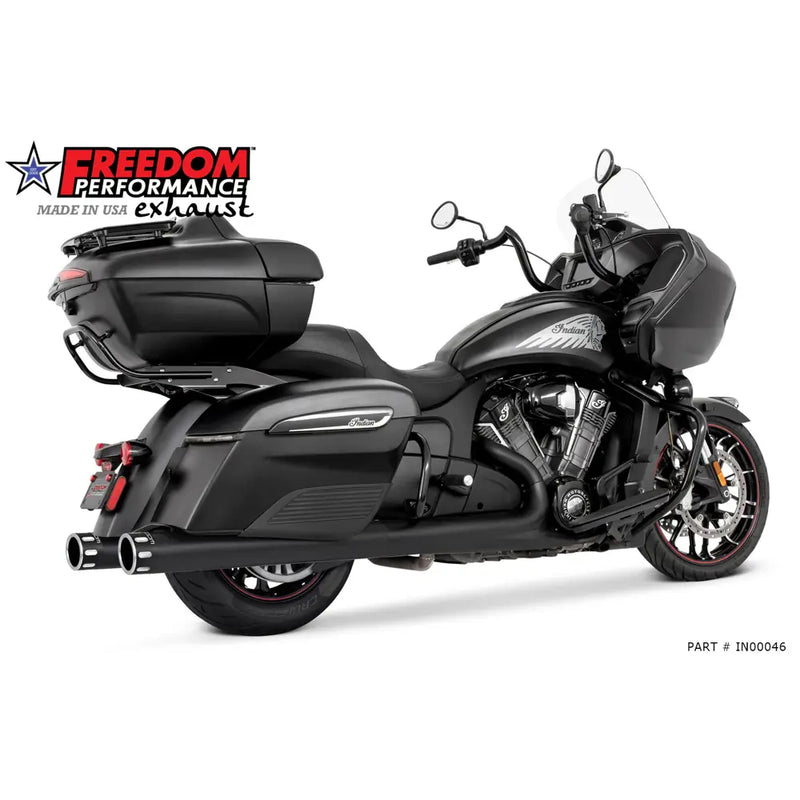 Freedom Performance 4" Slip-On Mufflers for Indian