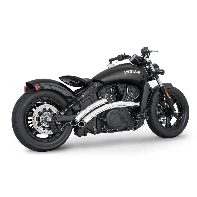 Freedom Performance Radical Radius Exhaust for Indian