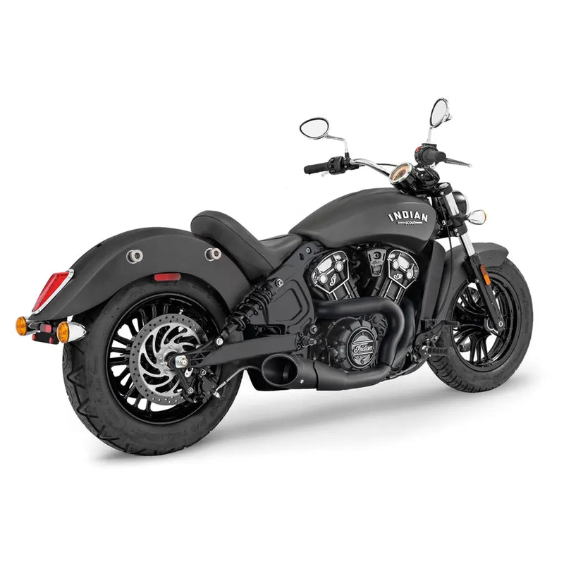 Freedom Performance Shorty Combat 2-into-1 Exhaust for Indian