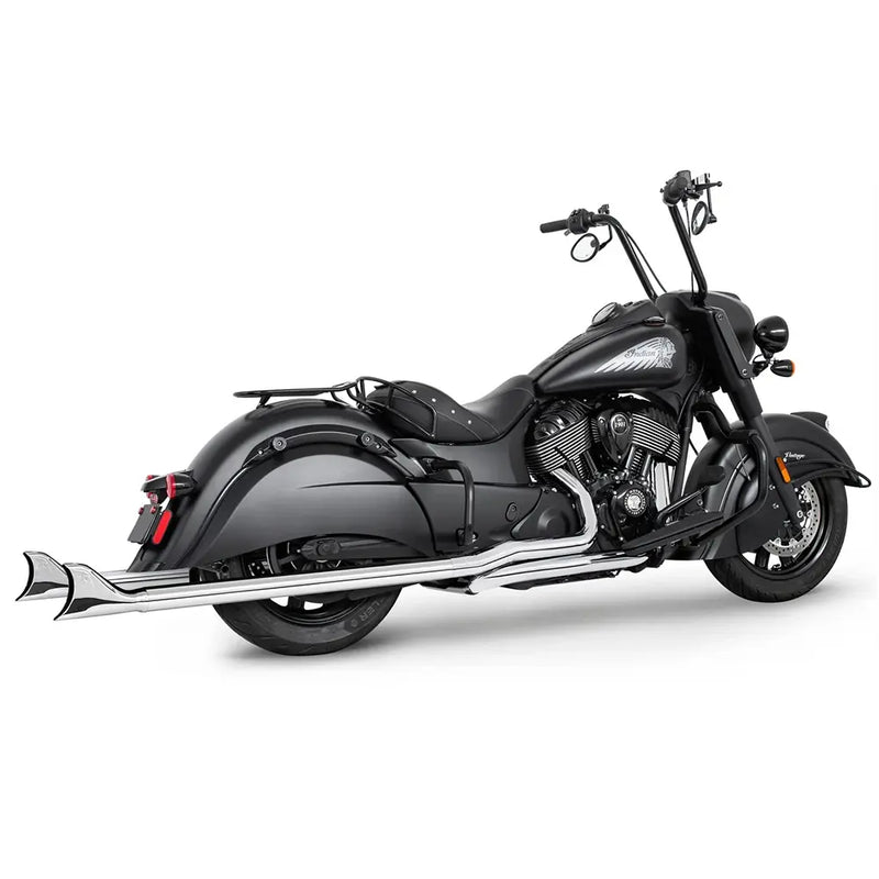 Freedom Performance Sharktail True Duals Exhaust for Indian