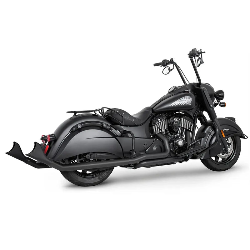 Freedom Performance Sharktail True Duals Exhaust for Indian