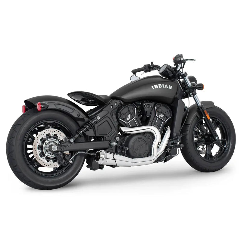 Freedom Performance Shorty American Outlaw 2-into-1 Exhaust for Indian