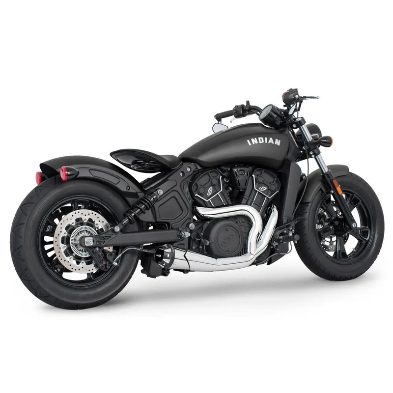 Freedom Performance Shorty American Outlaw 2-into-1 Exhaust for Indian