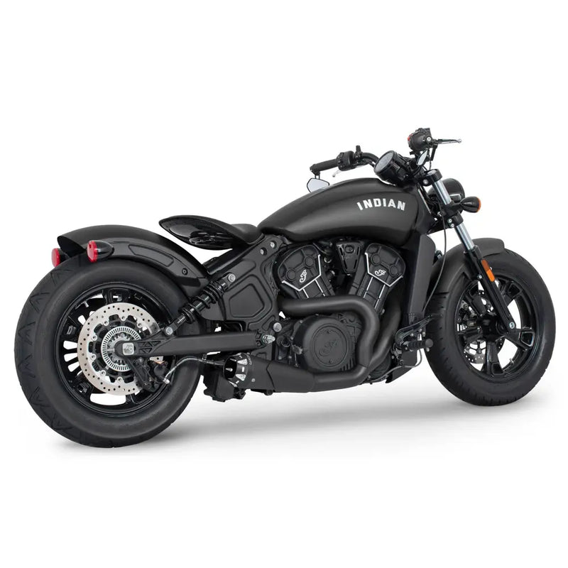 Freedom Performance Shorty American Outlaw 2-into-1 Exhaust for Indian