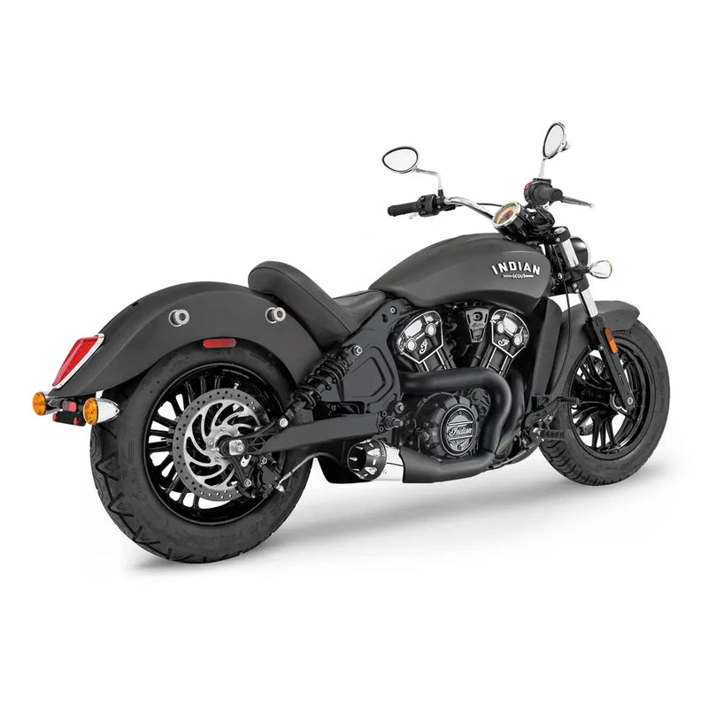 Freedom Performance Shorty American Outlaw 2-into-1 Exhaust for Indian