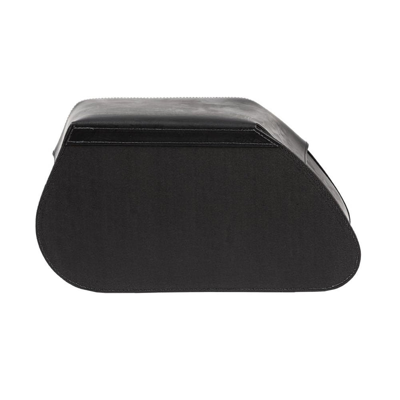 Ledrie Reinforced Rigid Leather 40L Motorcycle Saddlebag Set