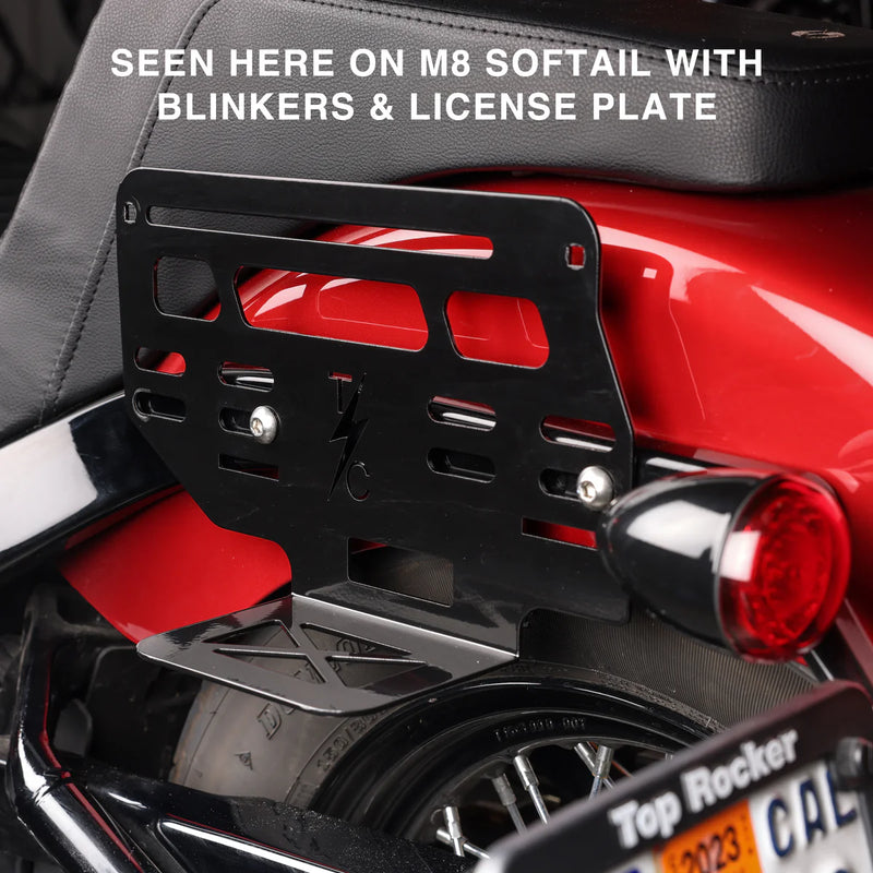 Thrashin Supply Hard Mount Saddlebag Brackets for Harley
