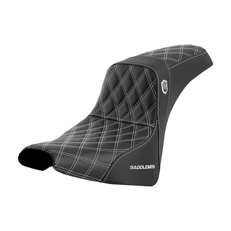 Saddlemen Pro SDC Performance Gripper Lattice Stitch Seat for Harley
