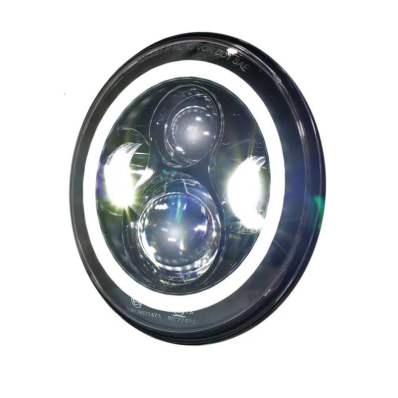 SMP Beam Halo 7" Motorcycle LED Headlight Insert