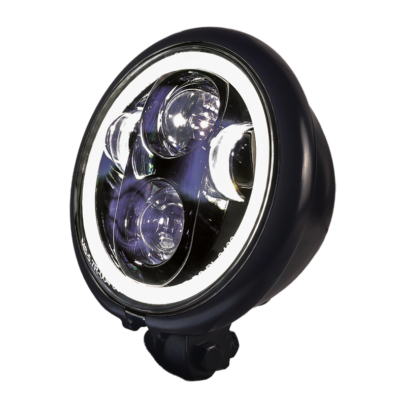 SMP Beam Halo 5.75" Motorcycle LED Headlight Insert