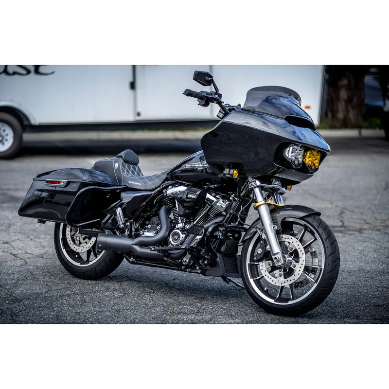 Freedom Performance Shorty Combat 2-into-1 Exhaust for Harley