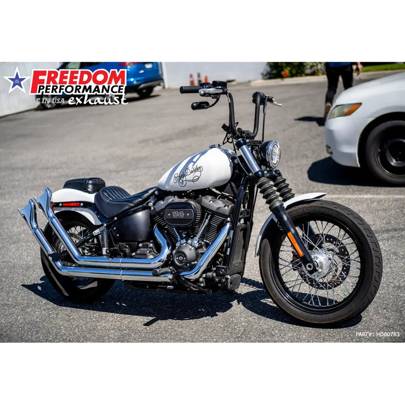 Freedom Performance Thorcat EC Approved Upsweep Sharktail Exhaust for Harley