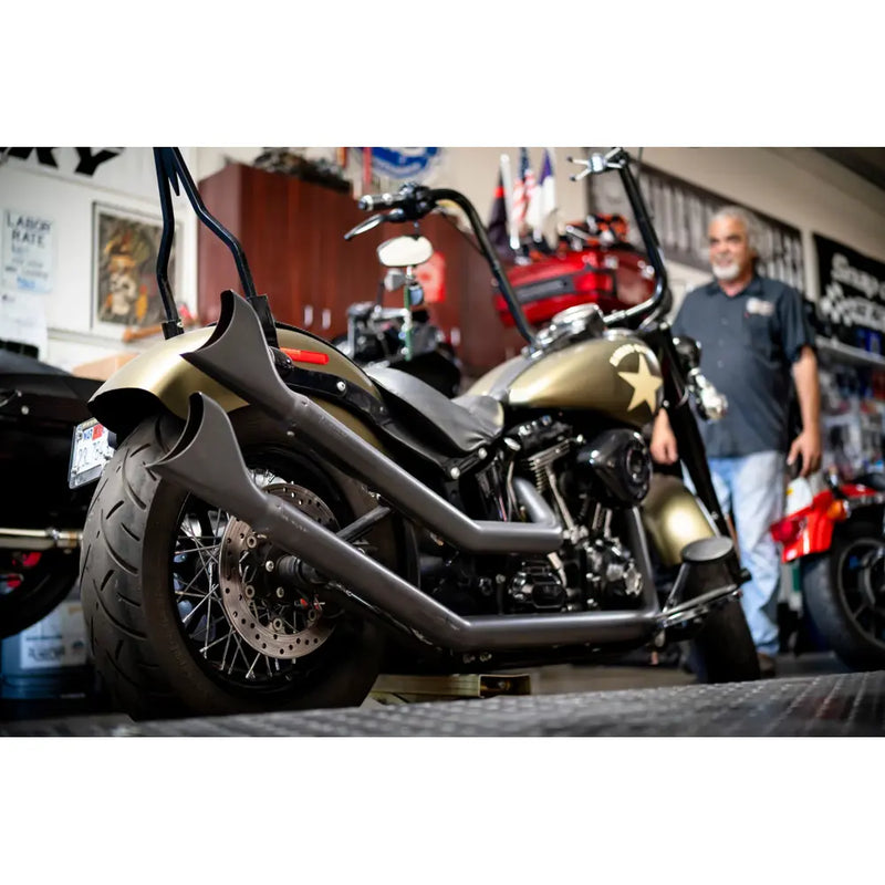 Freedom Performance Thorcat EC Approved Upsweep Sharktail Exhaust for Harley