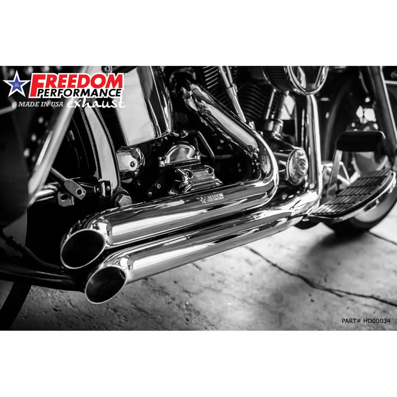 Freedom Performance Thorcat EC Approved Declaration Turn Outs Exhaust for Harley