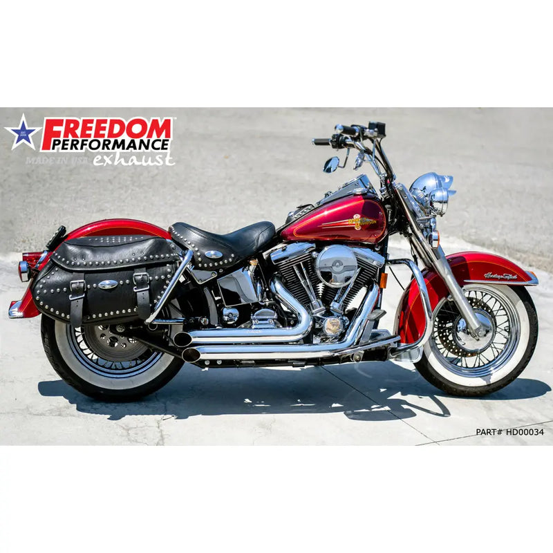 Freedom Performance Thorcat EC Approved Declaration Turn Outs Exhaust for Harley