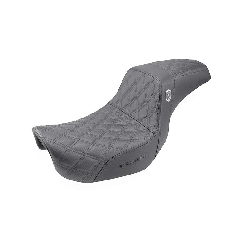 Saddlemen Pro SDC Performance Gripper Lattice Stitch Seat for Harley