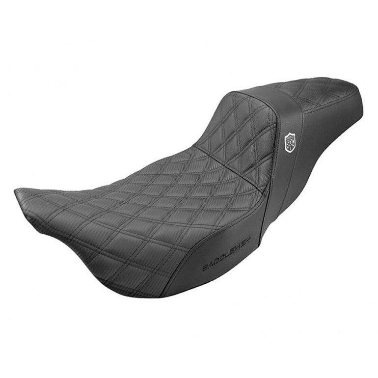 Saddlemen Pro SDC Performance Gripper Lattice Stitch Seat for Harley
