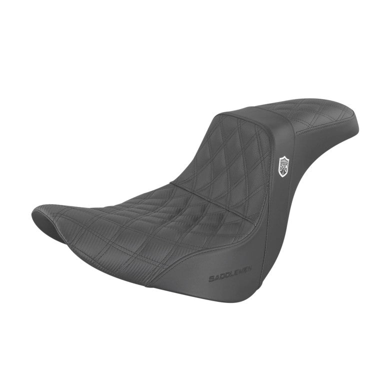 Saddlemen Pro SDC Performance Gripper Lattice Stitch Seat for Harley